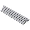 vidaXL Pręty gwintowane 12 pcs Srebrny M6 x 120 mm Metal