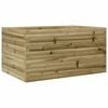 vidaXL Donica ogrodowa, 90x60x45,5 cm, impregnowane drewno sosnowe