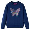 vidaXL Bluza dziecięca, granatowa, 104