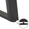 vidaXL Nogi do stolika kawowego w kształcie litery U 2 szt. Antracyt 40x(30-31) cm Stal