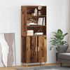 vidaXL Highboard Stare drewno 69,5 x 32,5 x 180 cm