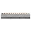 vidaXL Rama łóżka, szarość betonu, 90x200 cm, materiał drewnopochodny