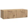 vidaXL Szafka RTV montowana na ścianie Dąb artisan 98 x 41 x 30 cm