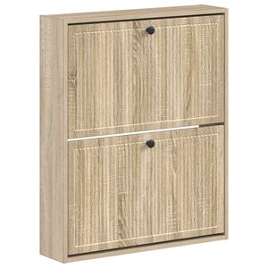 vidaXL Wisząca szafka na buty EDE 71 x 17 x 86 cm Drewno inżynieryjne