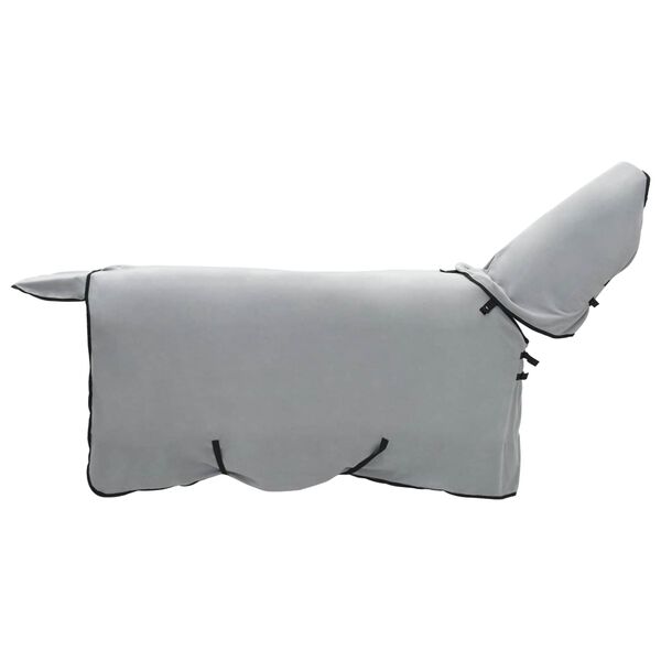 vidaXL Koc dla Koni Pełny jasnoszary i r&oacute;żowy Poliester