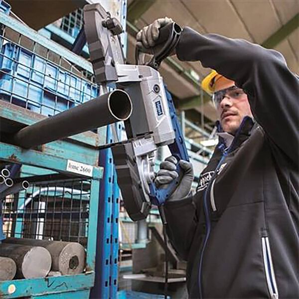 Scheppach Piła taśmowa do metalu MBS1100, 80 mm, 1100 W