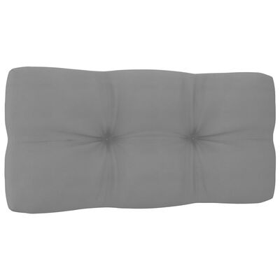 vidaXL Poduszki na sofę z palet, 2 szt., szare
