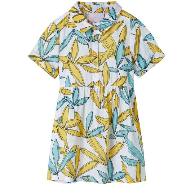 Sukienka dziecięca, ecru, 104