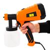 vidaXL Elektryczny pistolet natryskowy z 3 dyszami, 500 W, 800 ml