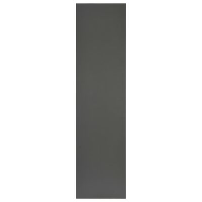 vidaXL Mebel łazienkowy, szary, 160 x 40 x 16,3 cm