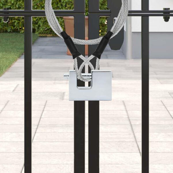 vidaXL Kł&oacute;dka 12 pcs Srebrny 7 x 1,9 x 5 cm Żelazo