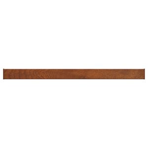 vidaXL Parapet okienny Brązowe drewno 120 x 10 x 4,5 cm PVC