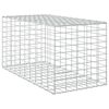 vidaXL Gabion z drutu 5 mm i siatką 5x10 cm 50x100x50 cm