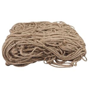 vidaXL Siatka wsparcia roślin z juty naturalny 1 x 5 m 100% Juta Tossa