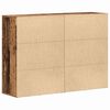 vidaXL Bufet z szufladą 2 pcs Stare drewno 60 x 31 x 84 cm