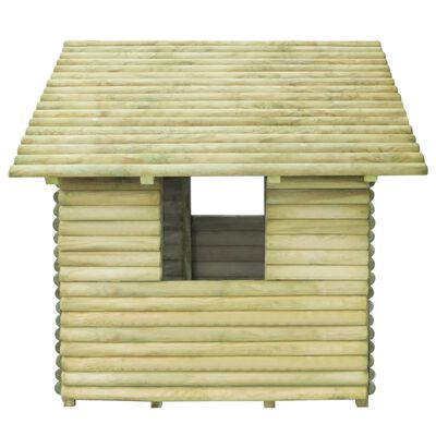 vidaXL Domek dla dzieci, impregnowane drewno sosnowe, 167x150x151 cm