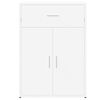 vidaXL Szafki, 2 szt., białe, 60x30x84 cm, materiał drewnopochodny