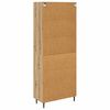 vidaXL Highboard 2 pcs Dąb rzemieślniczy Materiał drewnopochodny