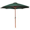 vidaXL Parasol z aluminium, 258 cm