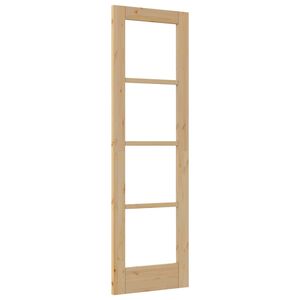 vidaXL Drzwi wewnętrzne ORKDAL Brązowy 61 x 198,5 cm