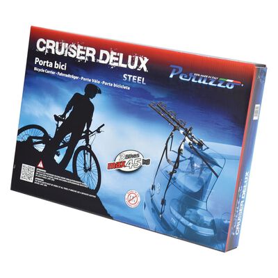 Peruzzo Uchwyt rowerowy Cruiser Delux, na 3 rowery, aluminiowy