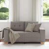 vidaXL Sofa dwuosobowa, taupe, 160x77x82 cm, tkanina