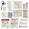 FIRST AID ONLY Apteczka 50-elementowa, z suwakiem, niebieska