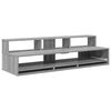 vidaXL Biurko studyjne Szary Sonoma 110 x 42,5 x 36 cm
