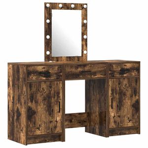 vidaXL Toaletka Brązowy 50 x 41 x 135 cm Drewno inżynieryjne