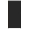vidaXL Szafka, czarna, 40x33x70 cm, materiał drewnopochodny
