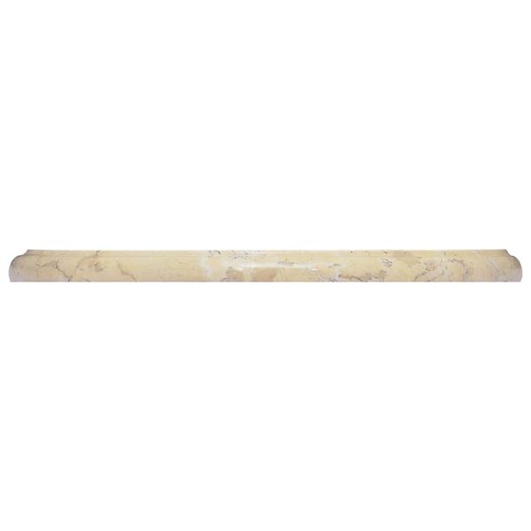 vidaXL Blat do stołu, kremowy, &Oslash;40 x 2,5 cm, marmur