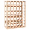 vidaXL Stojak na wino, 70x33x94 cm, lite drewno sosnowe
