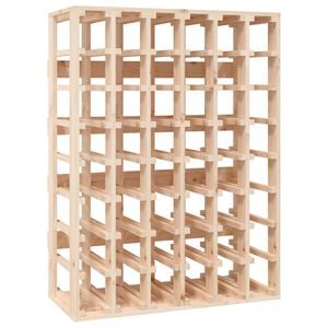 vidaXL Stojak na wino, 70x33x94 cm, lite drewno sosnowe