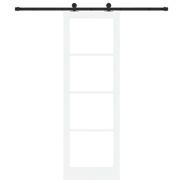 vidaXL Drzwi przesuwne ORKDAL Biały 78 x 232 cm