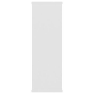 vidaXL Półki ścienne, białe, 104x20x58,5 cm, płyta wiórowa