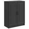 vidaXL Bufet Czarny 66 x 34,5 x 87 cm Drewno inżynieryjne