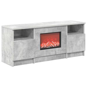 vidaXL Kominek elektryczny Betonowy 98 x 28,5 x 40,5 cm