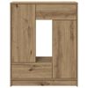 vidaXL Komoda z szufladami i drzwiami, dąb artisan, 73x31x90 cm