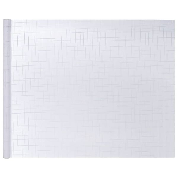 vidaXL Folie okienne, 2 szt., matowe, wz&oacute;r w gwiazdy, PVC