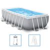 Intex Basen Prism Frame z akcesoriami, prostokątny, 400x200x100 cm
