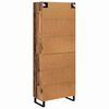 vidaXL Highboard z szufladą Stare drewno 69,5 x 34 x 180 cm