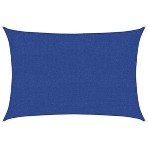 vidaXL Żagiel przeciwsłoneczny, 160 g/m&sup2;, niebieski, 2x2,5 m, HDPE