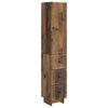 vidaXL Zestaw szafek 2 pcs Stare drewno 33 x 34,5 x 90 cm