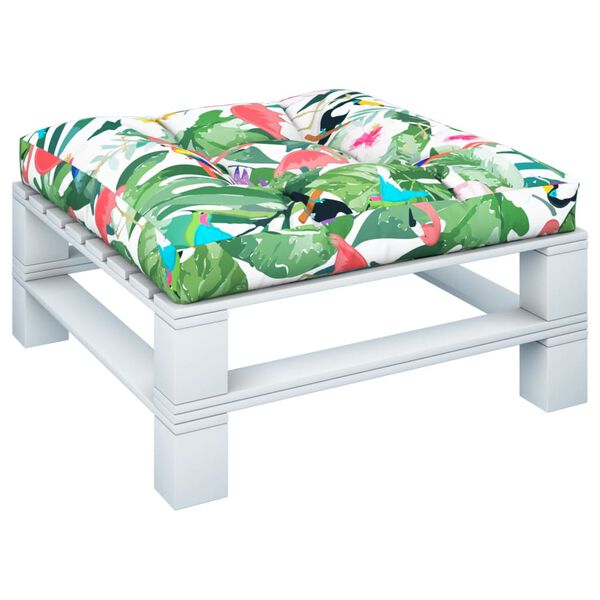 vidaXL Poduszka na paletę, wielokolorowa, 70x70x12 cm, tkanina