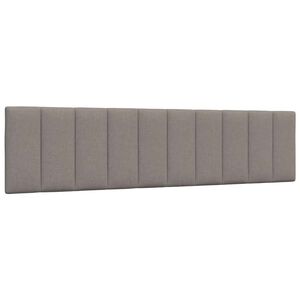 vidaXL Poduszka na wezgłowie, Hanko, kolor taupe, 200 cm, tkanina