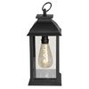 Luxform Latarnia stołowa LED Black Lantern, na baterie, żar&oacute;wka T10