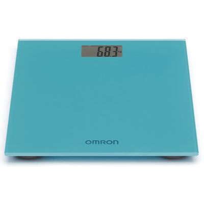 Omron Cyfrowa waga łazienkowa, niebieska, 150 kg, OMR-HN-289-EB