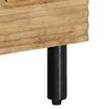 vidaXL Szafka RTV Brązowa 80x33x46 cm Drewno lite Mango