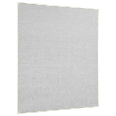 vidaXL Magnetyczna moskitiera okienna, biała, 130x150 cm