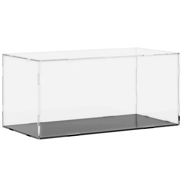 vidaXL Pudełko ekspozycyjne przezroczyste 24x12x11 cm Akryl